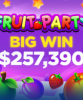 $257,390 BIG WIN: Pragmatic Play’s Fruit Party Slot Does It Again!